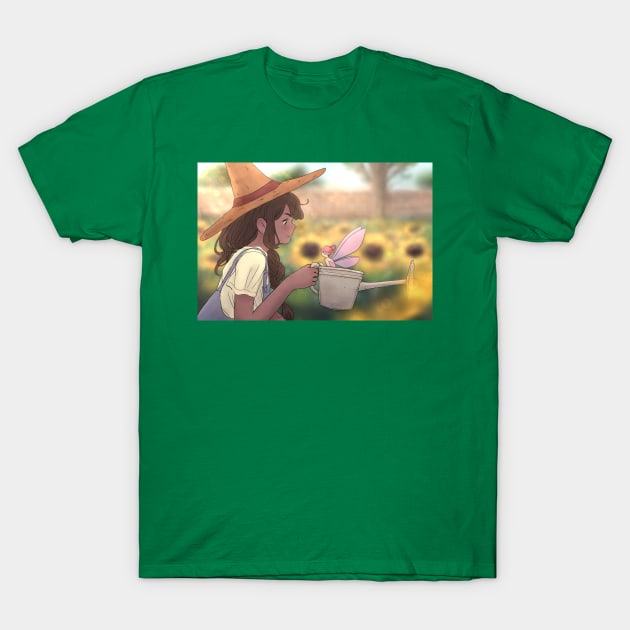 Sunflower Garden T-Shirt by RedBeanPorridge TeePublic Store